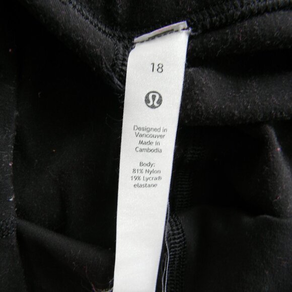 LULULEMON ALIGN BLACK JOGGER 28" SIZE 18 - Picture 3 of 6
